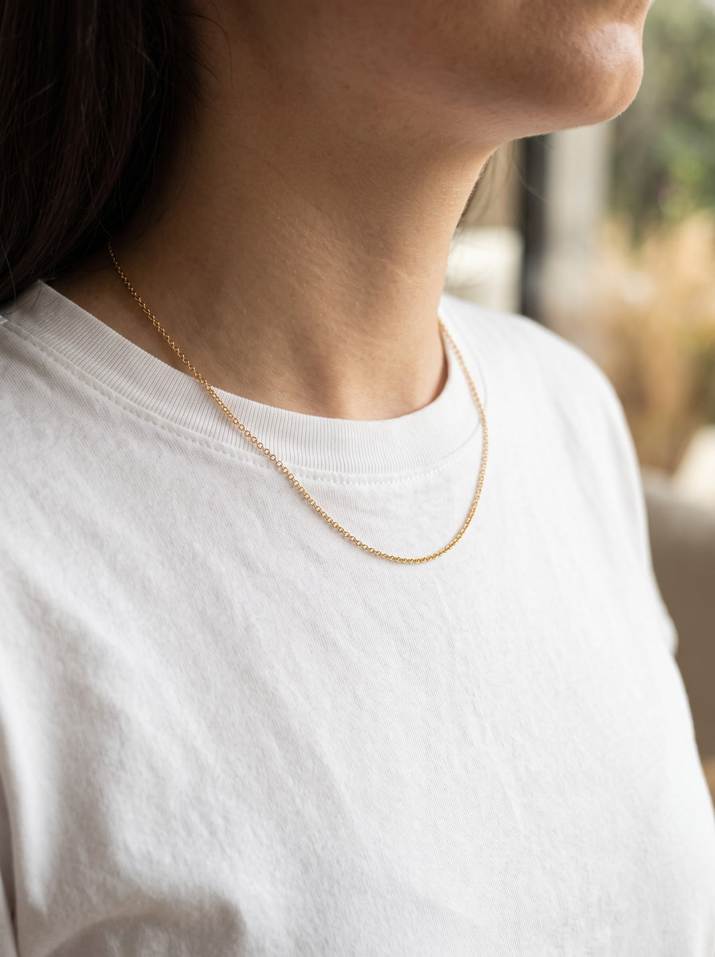 Collana a maglia forzatina