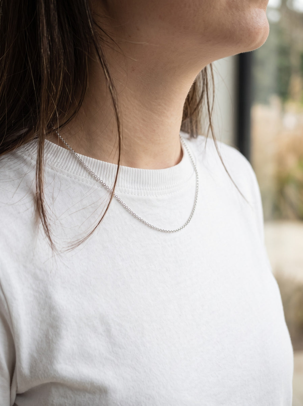 Collana a maglia forzatina