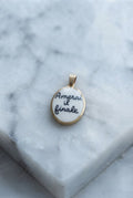 Charm frase personalizzata