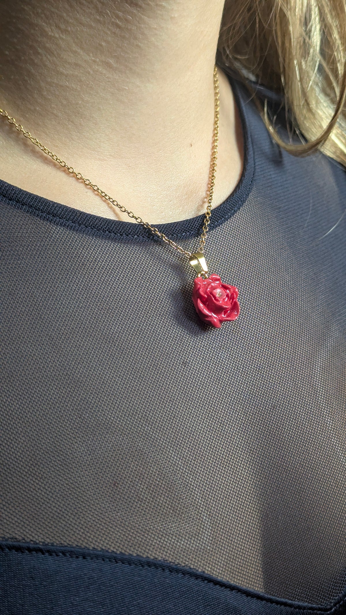 Collana a maglia forzatina